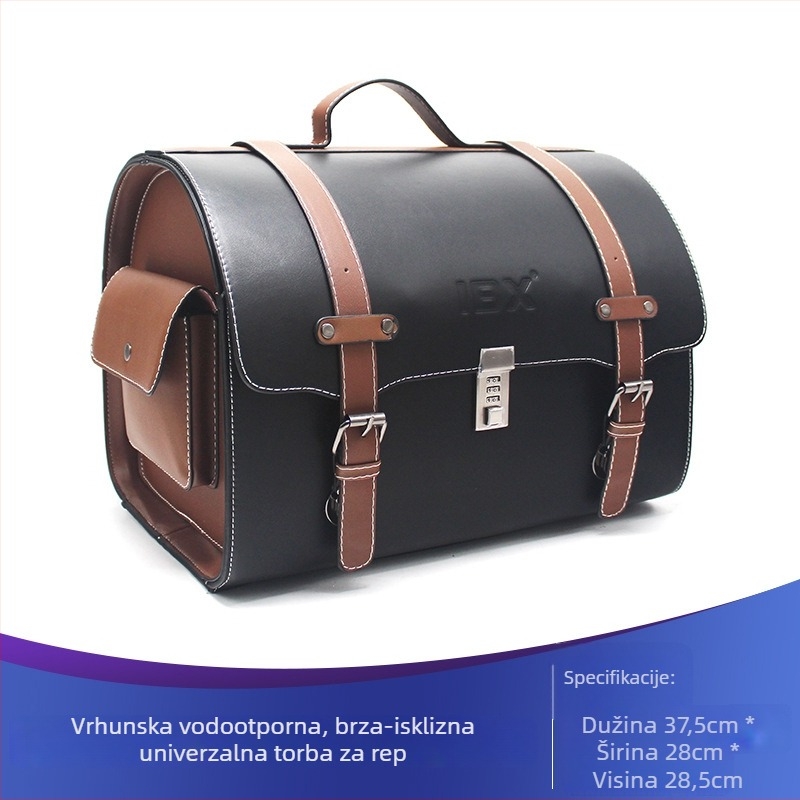 IBX 023 Vjetrobran za motocikl s stražnjim nosačem, kompatibilan sa skuterom i motociklom, šifra proizvoda 01