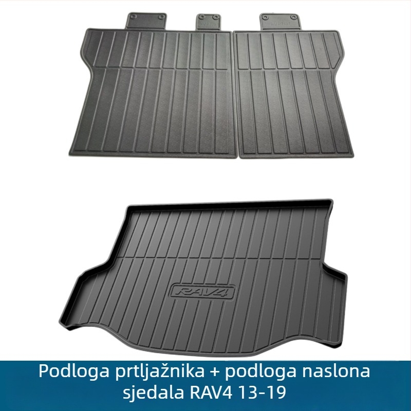 Toyota RAV4 podložak za prtljažnik i jastuk za leđa | TPE materijal | Wenfeng | Klasa A+ | Mogućnost prilagodbe