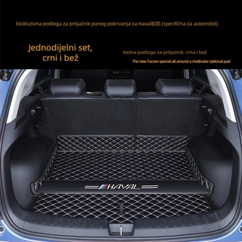 Prtljažni mat za Haval Jolion — potpuno pokriće, TPE + XPE, protuklizno