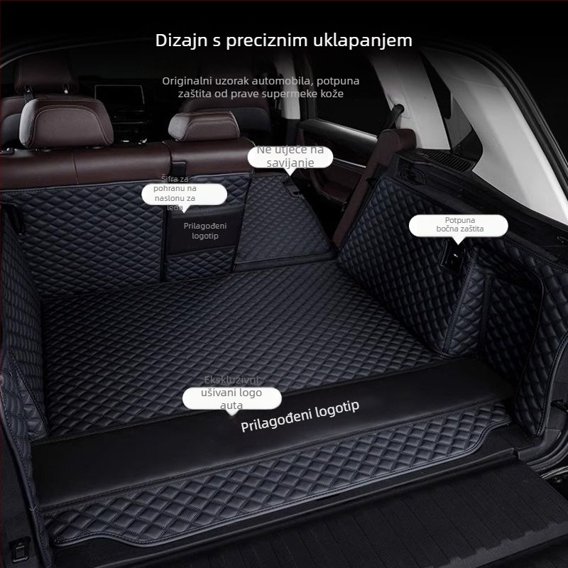 Kožna podloga za prtljažnik za Volkswagen Passat, Magotan, Phaeton, Touareg, Touran, Tiguan CC