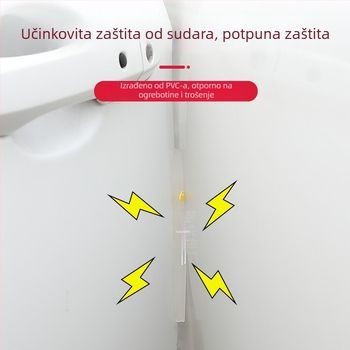 Auto zaštitna traka za kvaku vrata — Marka: Car anti-collision strip; Prilagodljivo postupanje; Snažna adhezija