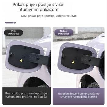 Brtveni prsten za priključak za punjenje, vodootporan i otporan na prašinu, kompatibilan s MG4 unutarnjim brtvnim trakama