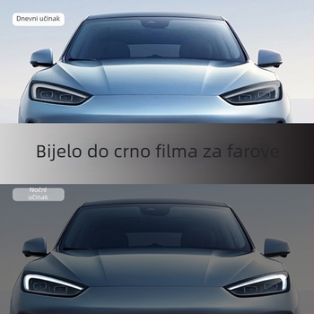 TPU film za svjetla s promjenom boje pod utjecajem svjetla, samoljepljiv, debljina 7.5 mil, komplet za cijeli automobil, marka XAP