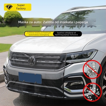 Mrežica za prednju rešetku automobila protiv insekata, prašine i peluda