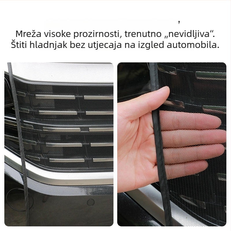 Mrežica za prednju rešetku automobila protiv insekata, prašine i peluda