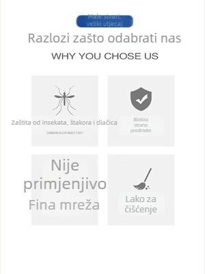 Mreža protiv insekata za vodeni spremnik, nehrđajući čelik, pokrov protiv prašine, ugrađena anti-catkin mreža, nevidljiv dizajn