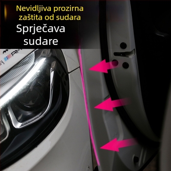 Carles zaštitni film za rub vrata automobila, proziran, tip lijepljenja, prilagodljiv