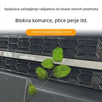 Mreža protiv insekata za modele 23–25 Jietu Traveler/Shanhai T2 – ABS, PK branda, vanjska strana automobila, bez demontaže