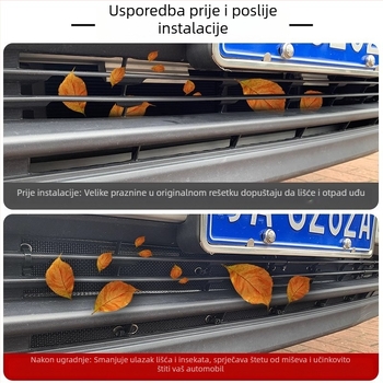 Mreža za zaštitu od insekata za Haval M6/M6 Plus (2019–2021) — dodatak za zaštitu vodnoga spremnika, materijal King Kong, otvor 0.2 mm, promjer žice 0.5 mm, brend Jiamai