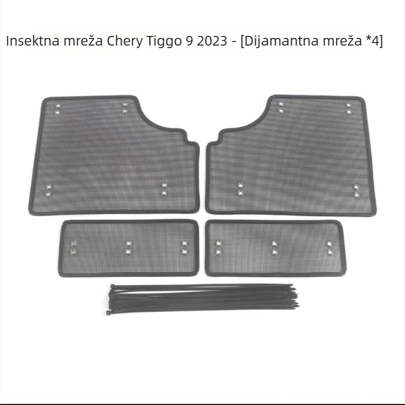 Zaštitna mreža protiv insekata za hladnjak i prednju rešetku Chery Tiggo 9 — Brend: Chery