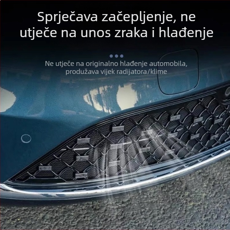 Wenjie M7 prednja mreža protiv insekata s zaštitom radijatora (ABS plastika, otvor 0.1, promjer žice 0.1, vijek trajanja 8 godina, marka Xing jiarun)