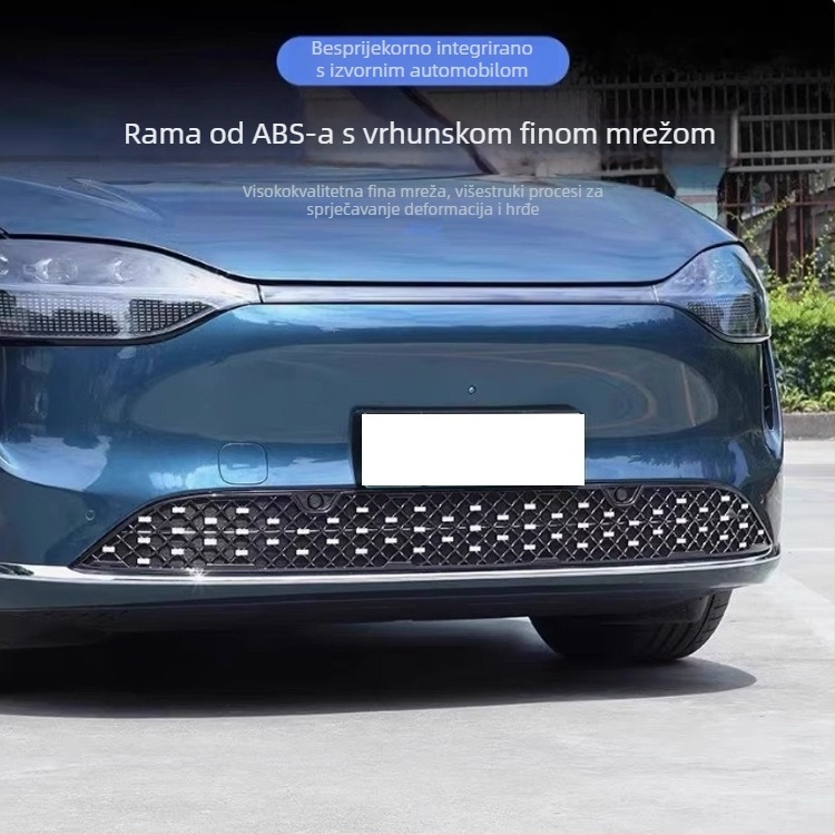 Wenjie M7 prednja mreža protiv insekata s zaštitom radijatora (ABS plastika, otvor 0.1, promjer žice 0.1, vijek trajanja 8 godina, marka Xing jiarun)