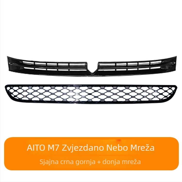 Wenjie M7 prednja mreža protiv insekata s zaštitom radijatora (ABS plastika, otvor 0.1, promjer žice 0.1, vijek trajanja 8 godina, marka Xing jiarun)