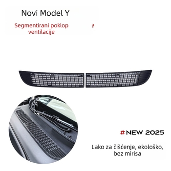 Prednja središnja mreža protiv insekata za Tesla Model Y – maska za ulaz zraka, vodeni pojas, ABS