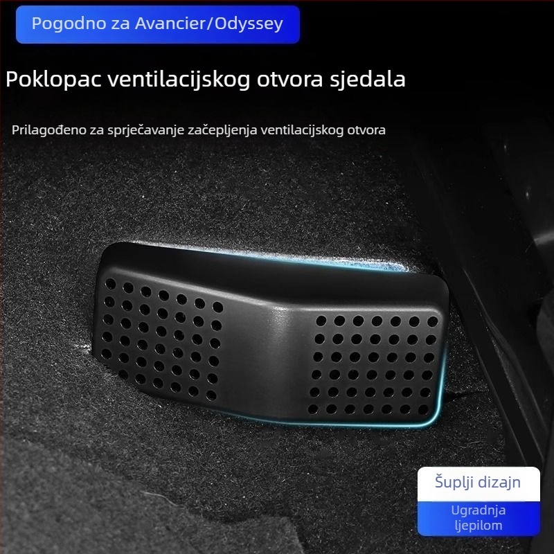 Zaštitna mreža ventilacije ispod sjedala Honda Elysion/Odyssey, dekorativni auto dio, zaštita od insekata i prašine