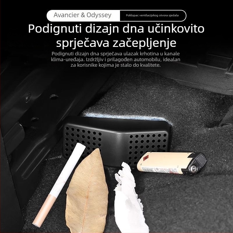 Zaštitna mreža ventilacije ispod sjedala Honda Elysion/Odyssey, dekorativni auto dio, zaštita od insekata i prašine