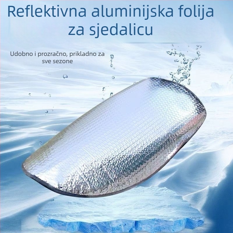 Navlaka za sjedalo za električna vozila i motocikle | Pengyi | Univerzalno za četiri sezone | Materijal: Drugo; Punilo: Drugo; Model: Motorcycle Breathable Seat Cover (10)