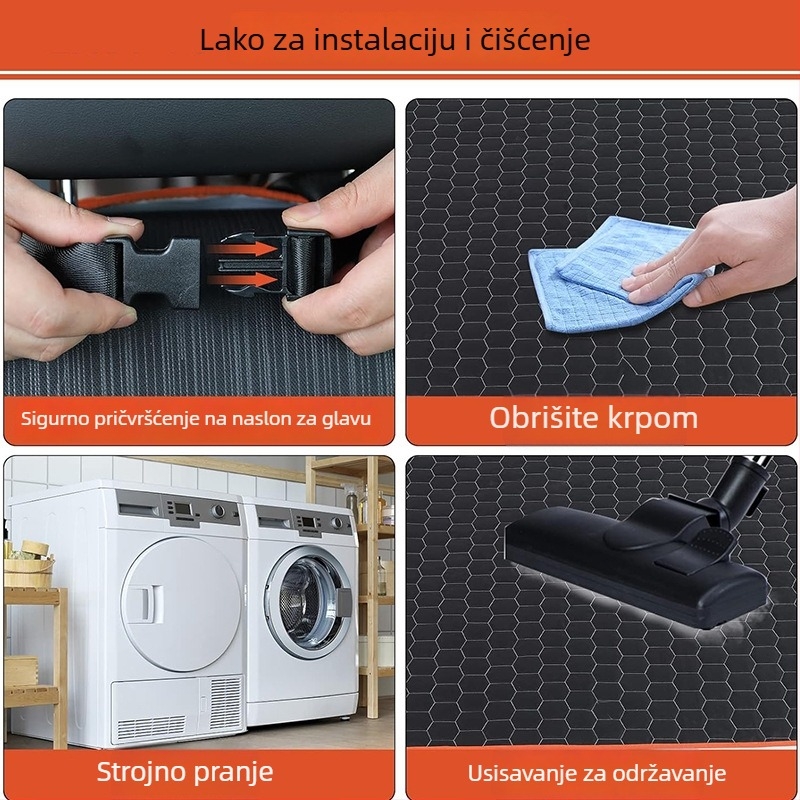 Sjedalna podloga za automobil za pse – platno, marka zy