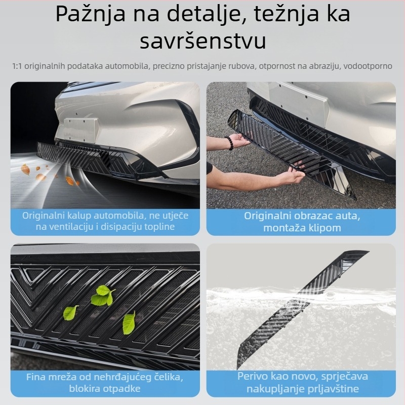 Zaštita od insekata za Jihu T1 – središnja prednja mreža hladnjaka, brzi spoj, nehrđajući čelik, model Jihu T1425 Endurance Special