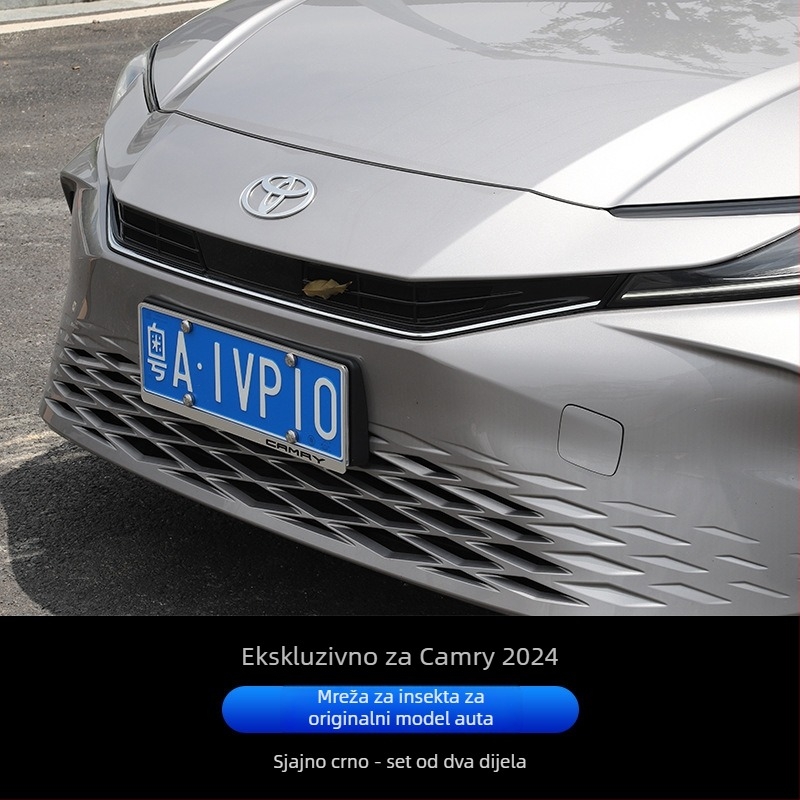 Mreža protiv insekata za prednju rešetku Toyota Camry 9. generacije (modeli 24–26) — ABS, crna, brend Hanbang Jiechen