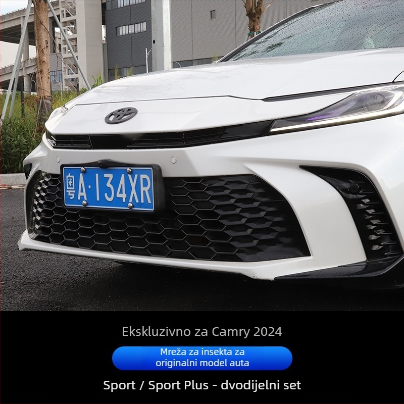 Mreža protiv insekata za prednju rešetku Toyota Camry 9. generacije (modeli 24–26) — ABS, crna, brend Hanbang Jiechen