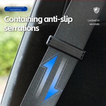 Univerzalni klip sigurnosnog pojasa - anti-slip držač kopče, podesiva napetost, model CSJY-5001
