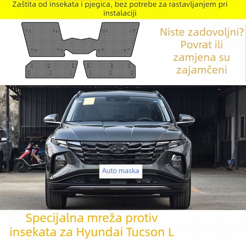 Mreža od nehrđajućeg čelika protiv insekata za automobilni radiatorski sustav — 10 godina vijeka trajanja — Yufuhua