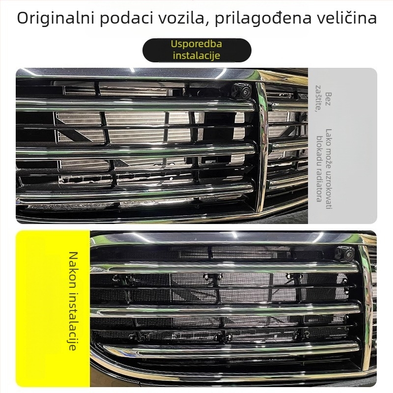 Mreža od nehrđajućeg čelika protiv insekata za automobilni radiatorski sustav — 10 godina vijeka trajanja — Yufuhua