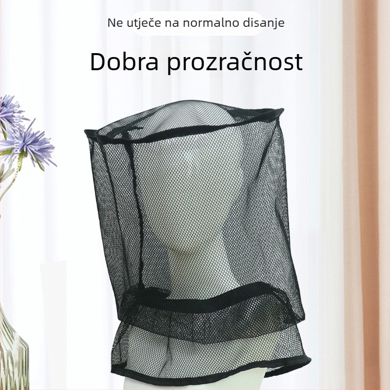 Kai Xiu Glava mreža protiv komaraca za spavanje i vožnju biciklom — prozračna mreža, bez ugradnje, univerzalna primjena