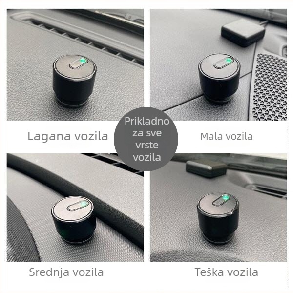 Sustav upozorenja na napuštanje trake s LED dodatnim svjetlom — ABS unutarnji dijelovi, jednostavna ugradnja, pogodan za opće modele automobila