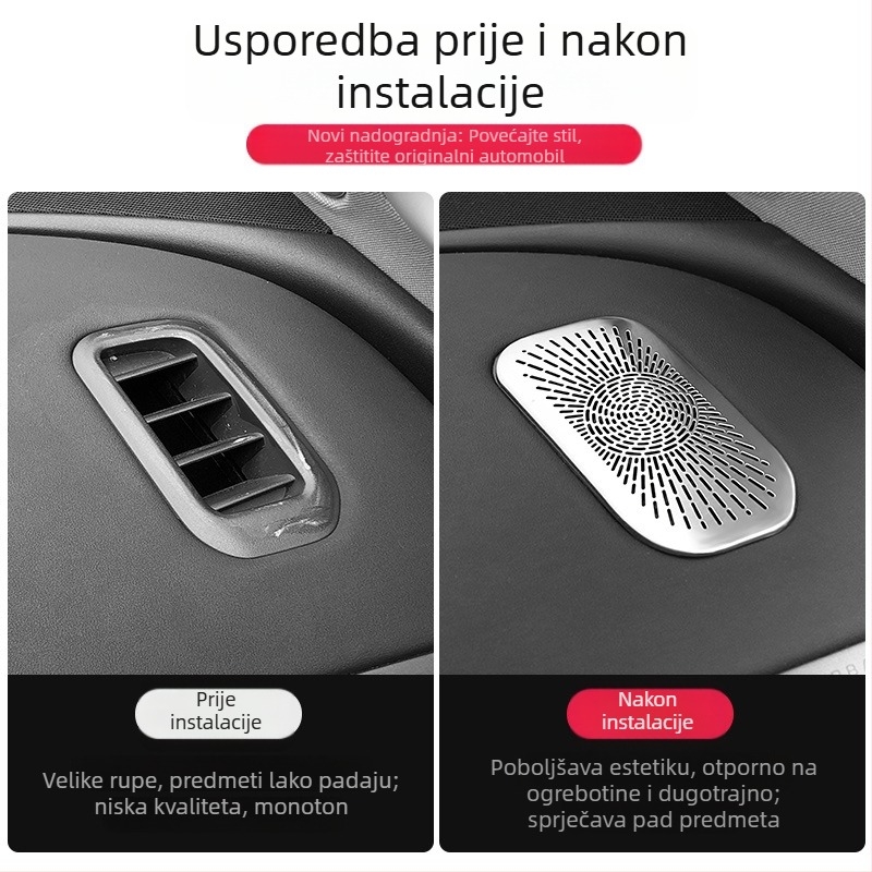 Zaštitni poklop mreže za ulaz zraka na kapotu za Zero Runner C10/16 – Nehrđajući čelik, prilagodljiv, bez ispisa logotipa, pogodan kao poslovni dar