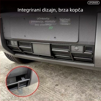 Zaštitna traka stražnjeg pretinca s mrežom protiv insekata za BYD Fangchengbao Titanium 3 – ABS plast, Junmiao