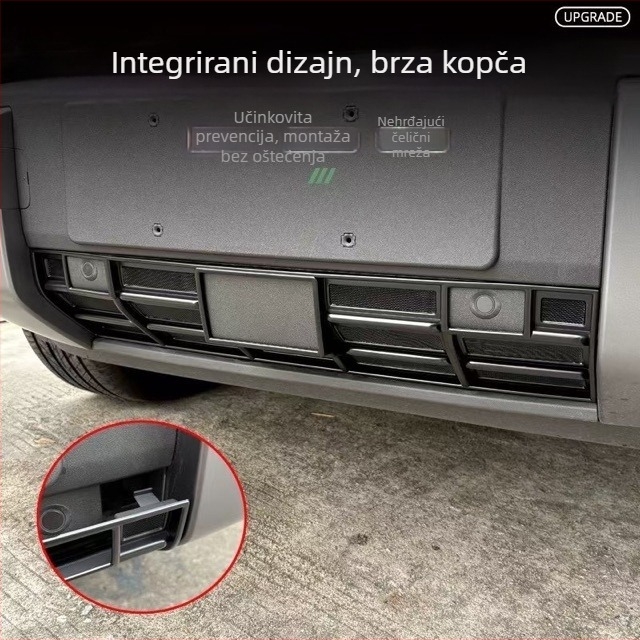 Zaštitna traka stražnjeg pretinca s mrežom protiv insekata za BYD Fangchengbao Titanium 3 – ABS plast, Junmiao