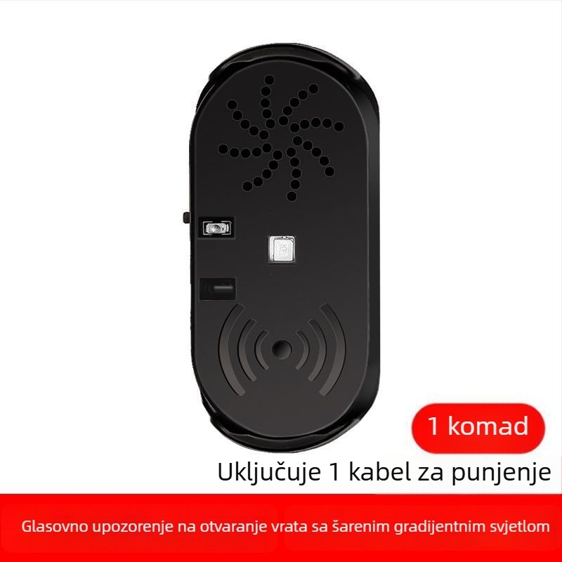Senzor glasovnog upozorenja pri otvaranju vrata automobila s upozorenjem na vozila iza vas