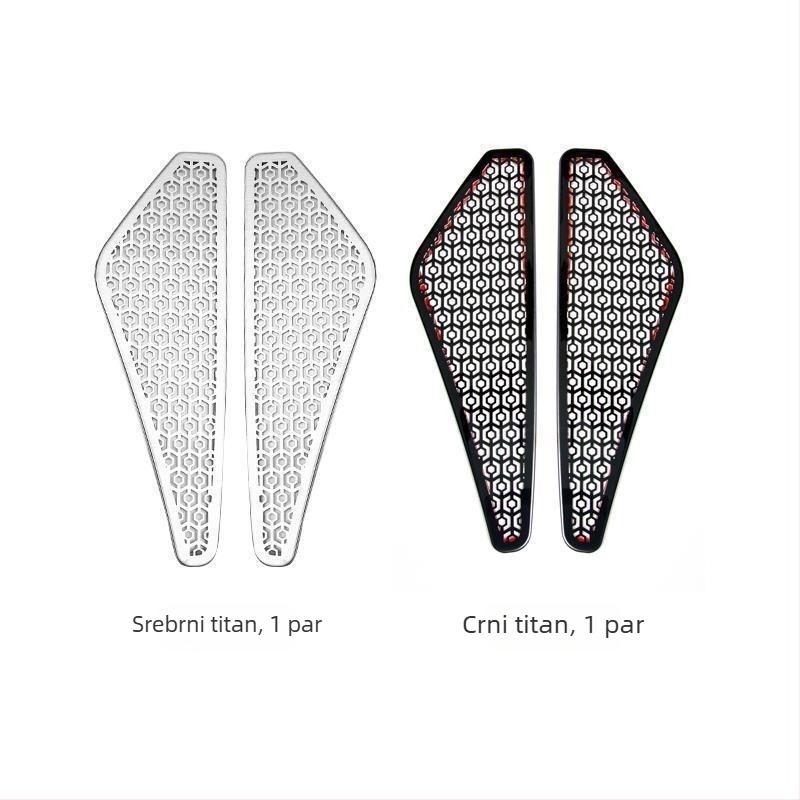 Kook prednja mreža srednje mreže, anti-insect mreža, dvostruka disipacija topline, plastični zaštitni pokrov za prašinu, naljepnica za Changan Deep Blue S07S7