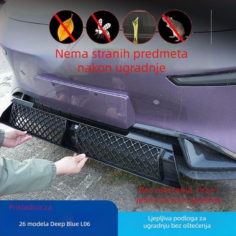 Dekorativna središnja rešetka s ljepilom za otvor zraka, s uzorkom zvijezde, kompatibilna s 26 modela Deep Blue L06 mreža protiv insekata