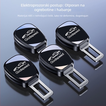 Weiyis Proširivač sigurnosnog pojasa za automobil - model A-8, materijali: nehrđajući čelik i ABS, prilagodba dostupna, ispis logotipa moguć