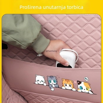 Mat prtljažnika za Wuling Hongguang s četiri vrata, unutrašnjost Hongguang Mini Macaron (treća i četvrta generacija), Materijal: TPE+XPE; Protuklizni; Prilagođeno modelu