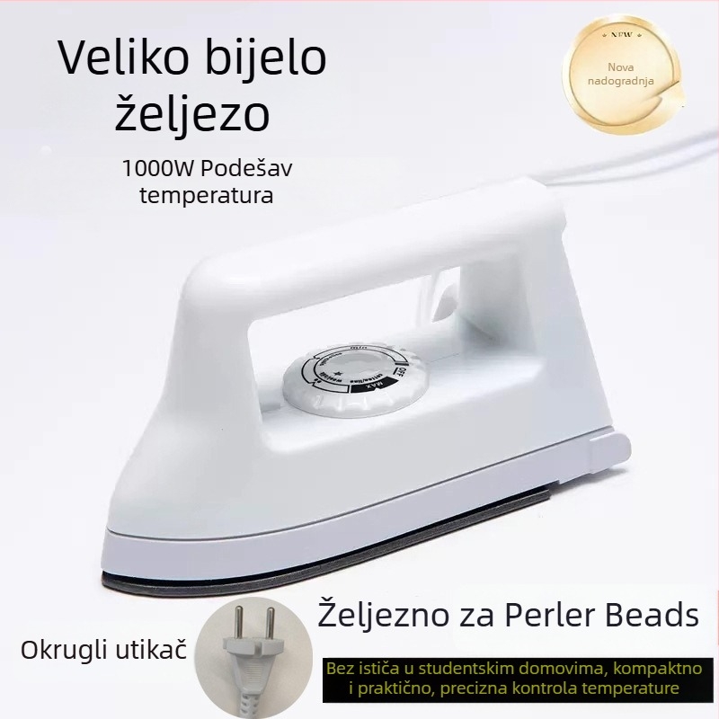 Ažurirani DIY 3D plastični puzzle set s posebnim alatom za glačanje za fusion perle
