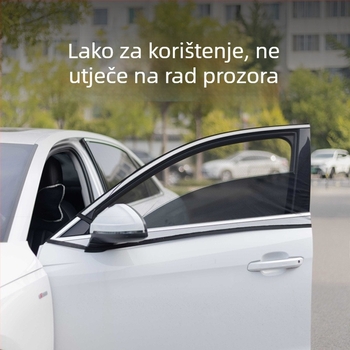 Automobilska mreža protiv komaraca za prozor, sjenilo s mrežastim uzorkom, ugradnja spojnicom