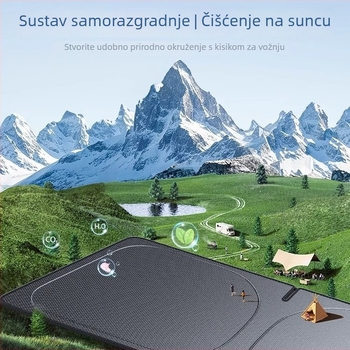 Auto sjenilo s aktivnim ugljenom za uklanjanje aldehida, aluminijska folija, klik-uklapanje, namijenjeno za određeni model automobila, jednostavan stil, moguć ispis logotipa