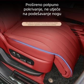 Set navlaka za autosjedalice od Nappa kože, prozračna, za sve sezone, kompatibilno s 26 modela Wenjie M7.