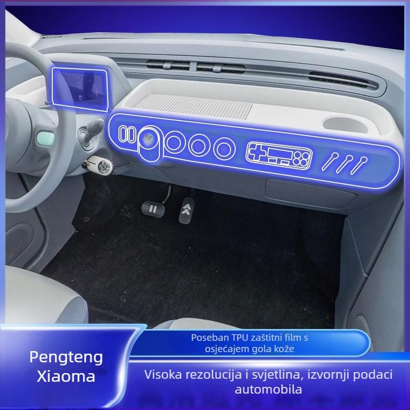 TPU prozirni zaštitni film za LCD zaslon instrumenta – unutarnja zaštita