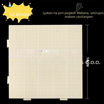 Diyfashion Plastična Ravna Puzzle Ploča – Visokotemperaturna Otpornost, Šablona Graviranja 52×52