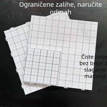 Daska za perlice, debljina 2,6 mm, dimenzije 104×104 mm, otporna na visoke temperature i deformacije, DIY podloga za perlice