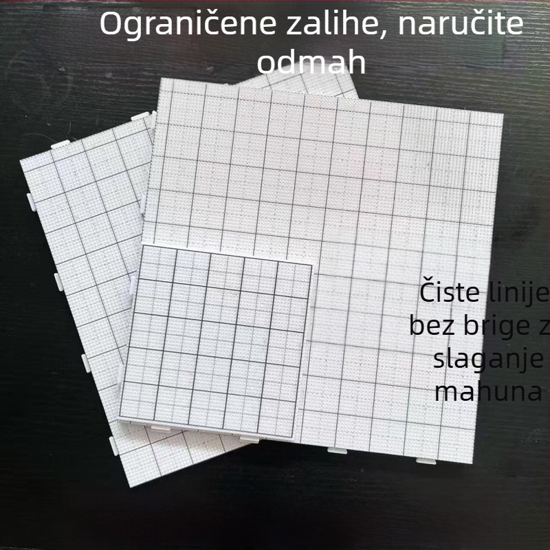 Daska za perlice, debljina 2,6 mm, dimenzije 104×104 mm, otporna na visoke temperature i deformacije, DIY podloga za perlice
