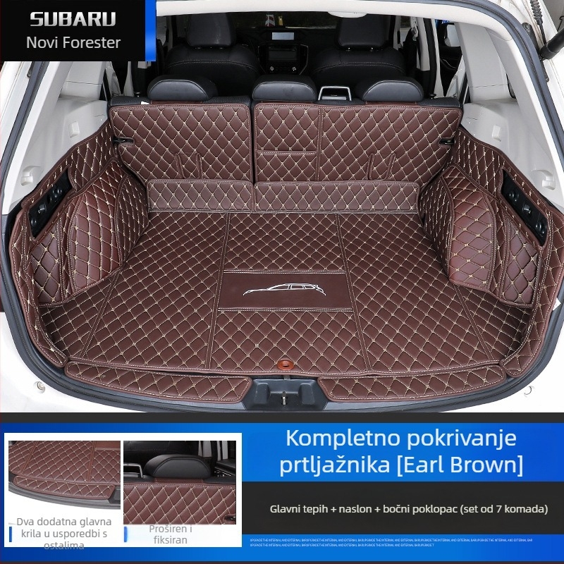 Mat za prtljažnik Subaru Forester, potpuno pokriće zaštita prostora tereta (2019-2024)