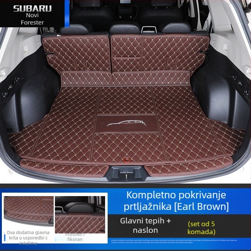 Mat za prtljažnik Subaru Forester, potpuno pokriće zaštita prostora tereta (2019-2024)