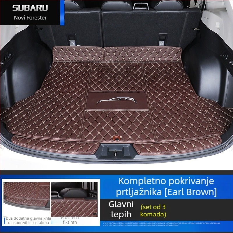 Mat za prtljažnik Subaru Forester, potpuno pokriće zaštita prostora tereta (2019-2024)