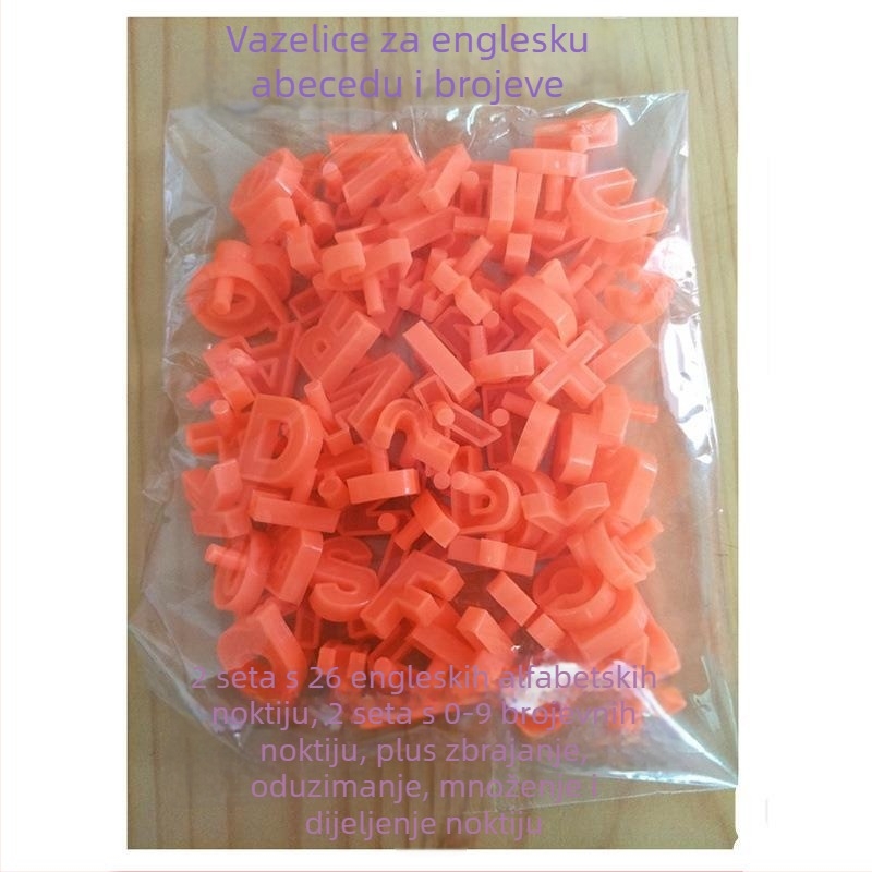 3D puzzle za djecu, plastični materijal, mogućnost DIY, uzrast 4–6 godina, pakiranje u kutiji